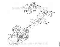 Silencieux pour Stihl 023 L