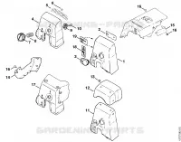 Carter de carburateur pour Stihl 024