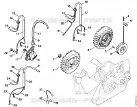 Dispositif d'allumage pour Stihl 024