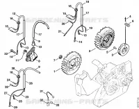 Dispositif d'allumage pour Stihl 024 S