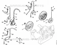 Dispositif d'allumage pour Stihl 024 SWVH