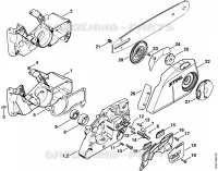 Tendeur de chaîne rapide pour Stihl 026 C
