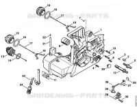 Carter moteur pour Stihl 029