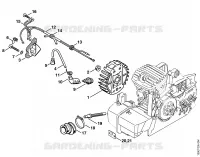 Dispositif d'allumage pour Stihl 029
