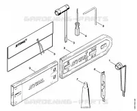 Outils, Accessoires optionnels pour Stihl 029
