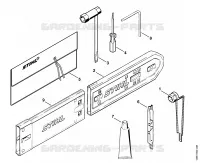 Outils, Accessoires optionnels pour Stihl 039