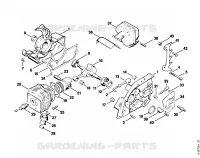 Vilebrequin, Cylindre pour Stihl 031