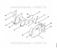 Frein de chaîne pour Stihl 032 AV