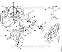 Carter, Cylindre pour Stihl 032 AVE