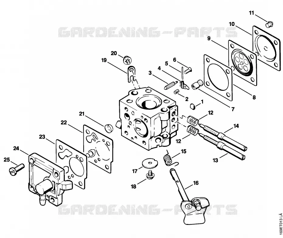 Carburateur Stihl Tronçonneuses Tronçonneuses Tronçonneuses thermiques 032 AVE  032 AVE