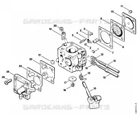 Carburateur pour Stihl 032 AVEW