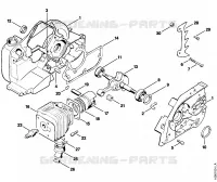 Carter, Cylindre pour Stihl 032 AVEW