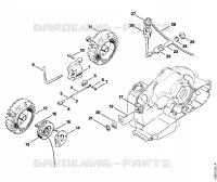 Appareil de distribution, Crépine aspirante pour Stihl 032 AVQ