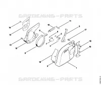 Frein de chaîne pour Stihl 032 AVQ