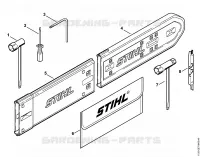 Outils, Accessoires optionnels pour Stihl 034