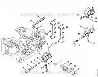 Pompe à huile pour Stihl 034