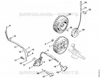 Dispositif d'allumage pour Stihl 036