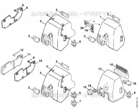 Couvercle de carter de carburateur pour Stihl 036 WVH