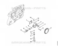 Pompe à huile pour Stihl 038 W