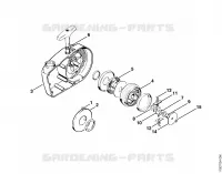 Dispositif de lancement (11.68) pour Stihl 041 AVEQ