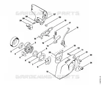Frein de chaîne avec embrayage séparateur pour Stihl 041 AVFBQ