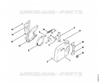 Frein de chaîne pour Stihl 041 AVFBQ