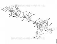Carter de vilebrequin pour Stihl 042 Q