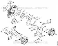 Dispositif de lancement, Dispositif d'allumage pour Stihl 042 Q