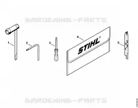 Outils, Accessoires optionnels pour Stihl 042 Q