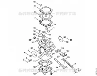 Carburateur pour Stihl 045 AVE