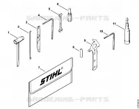 Outils, Accessoires optionnels pour Stihl 045 AVE