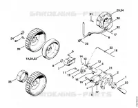 Dispositif d'allumage pour Stihl 045 AVSE
