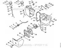Carter de carburateur, Filtre à air pour Stihl 045 AVSEQ