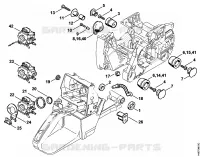 Système AV pour Stihl 046 Magnum BR