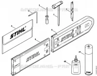 Outils, Accessoires optionnels pour Stihl 046 WVH