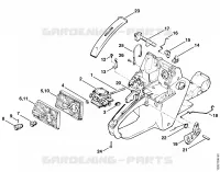 Filtre à air pour Stihl 048 W