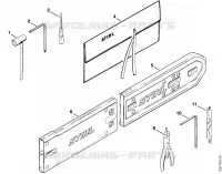 Outils, Accessoires optionnels pour Stihl 048 W
