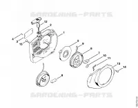 Dispositif de lancement pour Stihl 048 AV