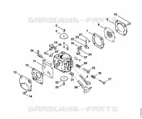Carburateur HS 60 pour Stihl 051