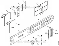 Outils, Accessoires optionnels pour Stihl 051