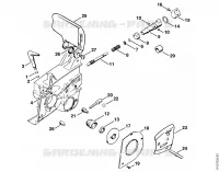 Pompe à huile pour Stihl 051