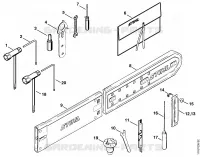 Outils, Accessoires optionnels pour Stihl 051 Q
