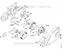 Embrayage pour Stihl 056