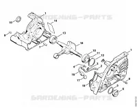 Carter, Vilebrequin pour Stihl 056 S