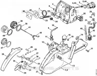 Carter de réservoir pour Stihl 064 W