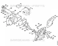 Carter de vilebrequin pour Stihl 064 W