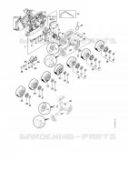 Pompe à huile, Embrayage pour Stihl 064 W