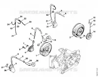 Dispositif d'allumage pour Stihl 064