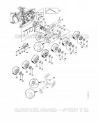 Pompe à huile, Embrayage pour Stihl 064 R