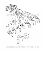 Pompe à huile, Embrayage pour Stihl 066 W